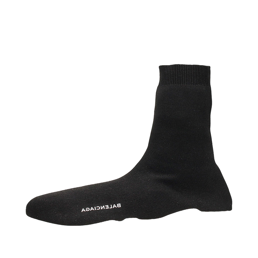 Sneakers och skor Balenciaga Speed Trainer High Black White Svart | 483504-W05G0-1000