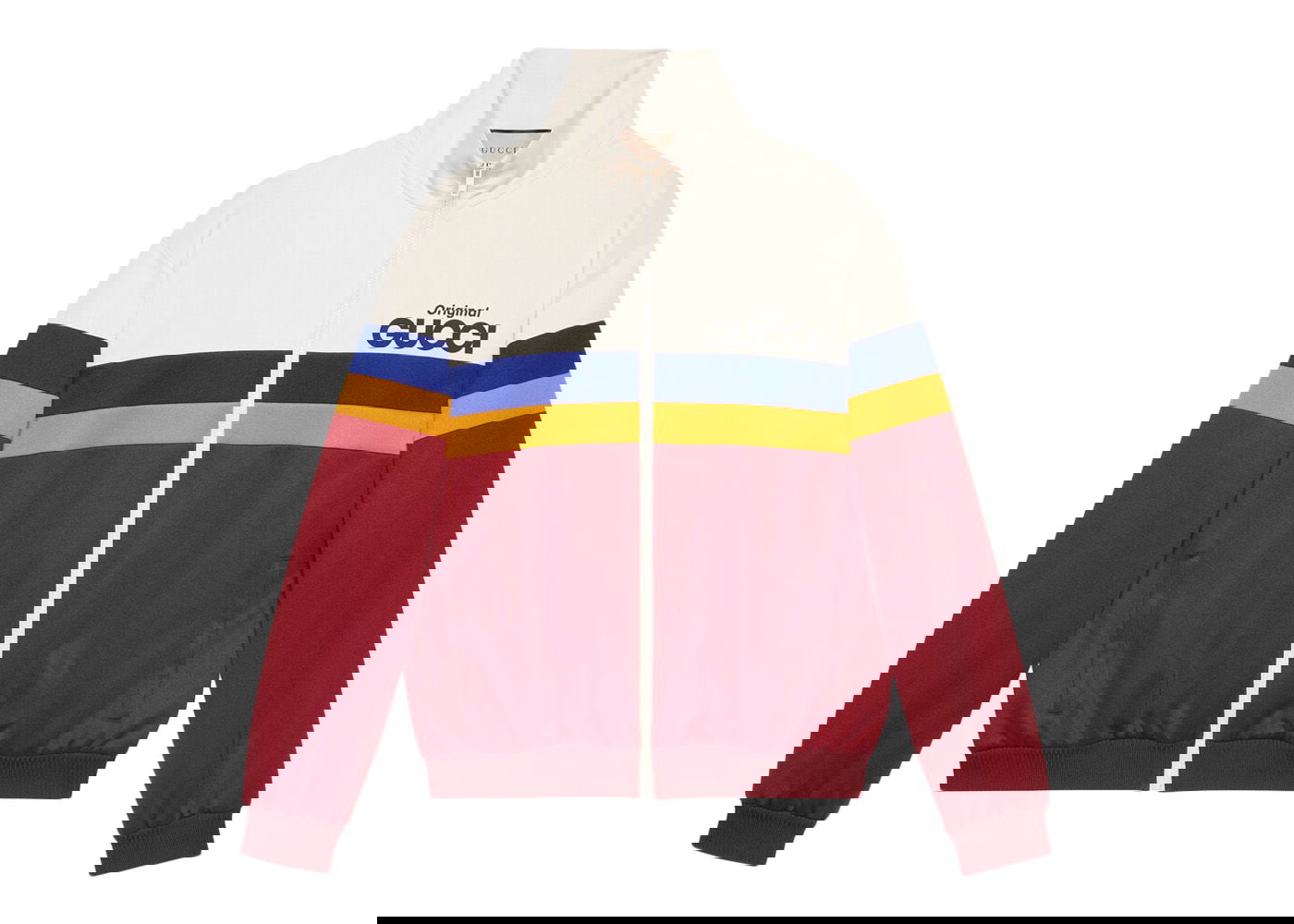 Jacka Gucci Original Print Jersey Jacket Röd | 673297 XJDUZ 9173, 0