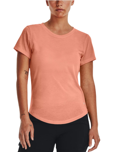 T-shirt Under Armour Streaker SS Rosa | 1361371-963