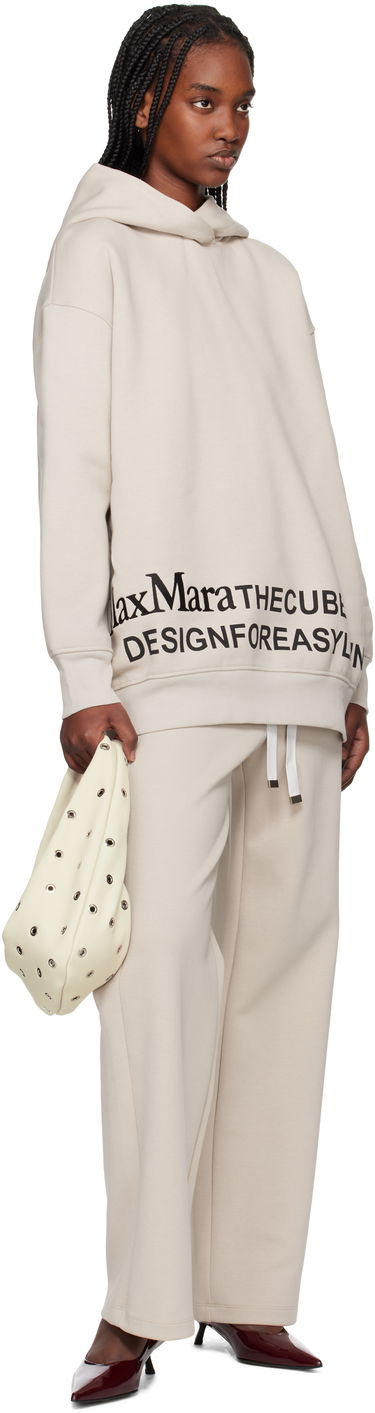 Sweatshirt Max Mara Max Mara Felpa Hoodie Beige | 2519921021600, 3