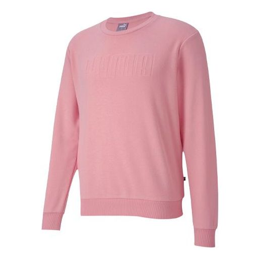 Sweater Puma Modern Basics Crew Sweatshirt Rosa | 585209-14