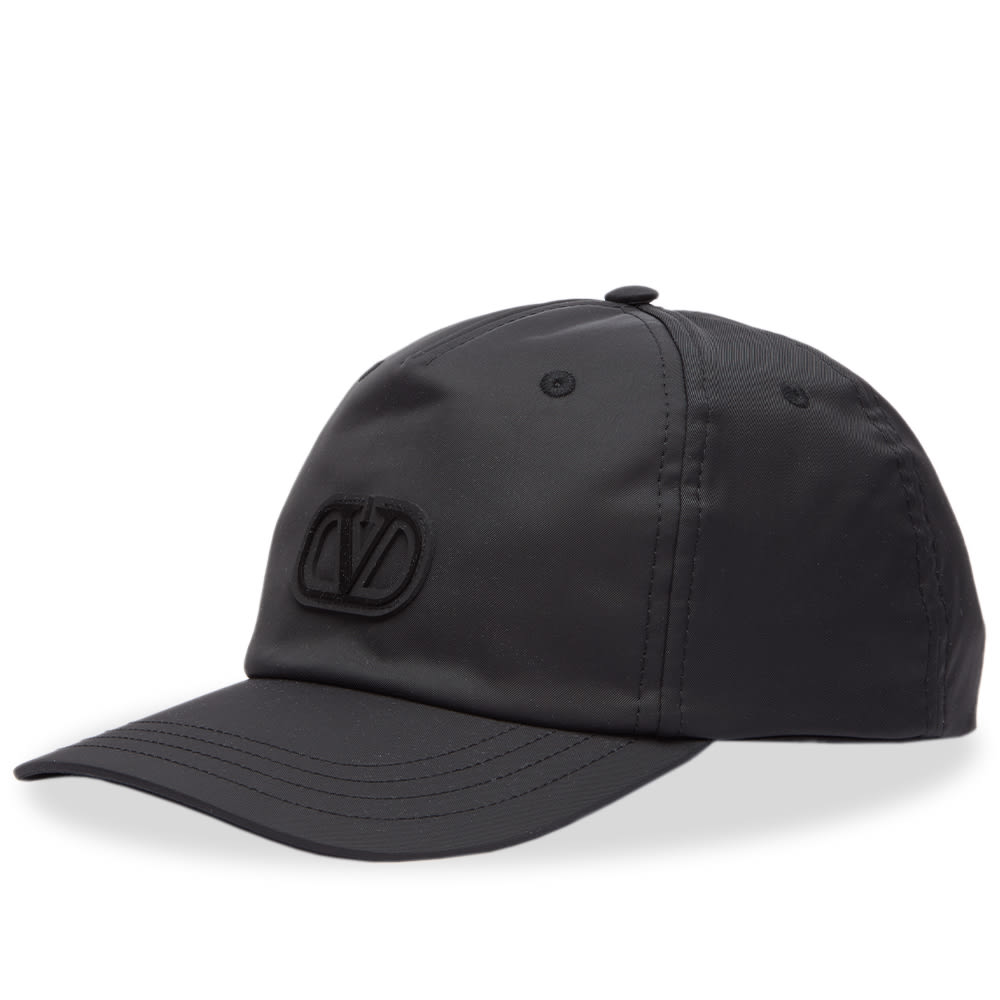 Kepsar och hattar Valentino V Logo Baseball Cap Black Svart | 2Y2HDA10ENC-0NO, 0