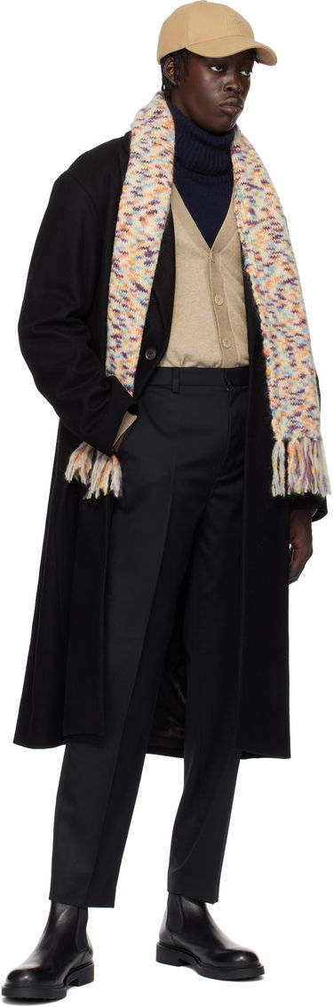 Halsduk A.P.C. Knitted Fringe Scarf Grå | WOAPE-M15207, 2