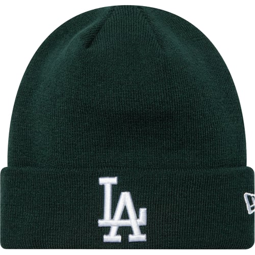 Mössa New Era Los Angeles Dodgers League Essential Beanie Grön | 60580734, 0