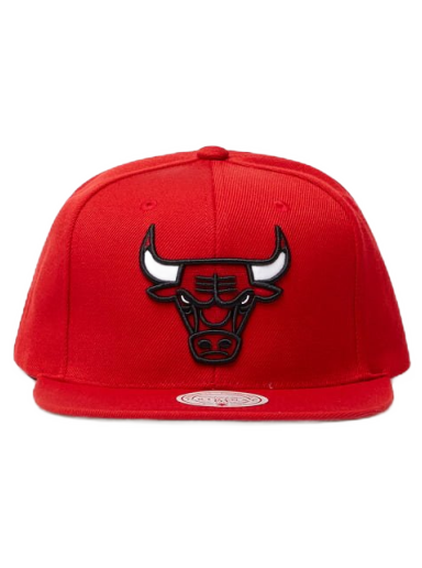 Keps Mitchell & Ness Snapback NBA Team Ground 2.0 Snapback Bulls Röd | HHSS3256-CBUYYPPPRED1