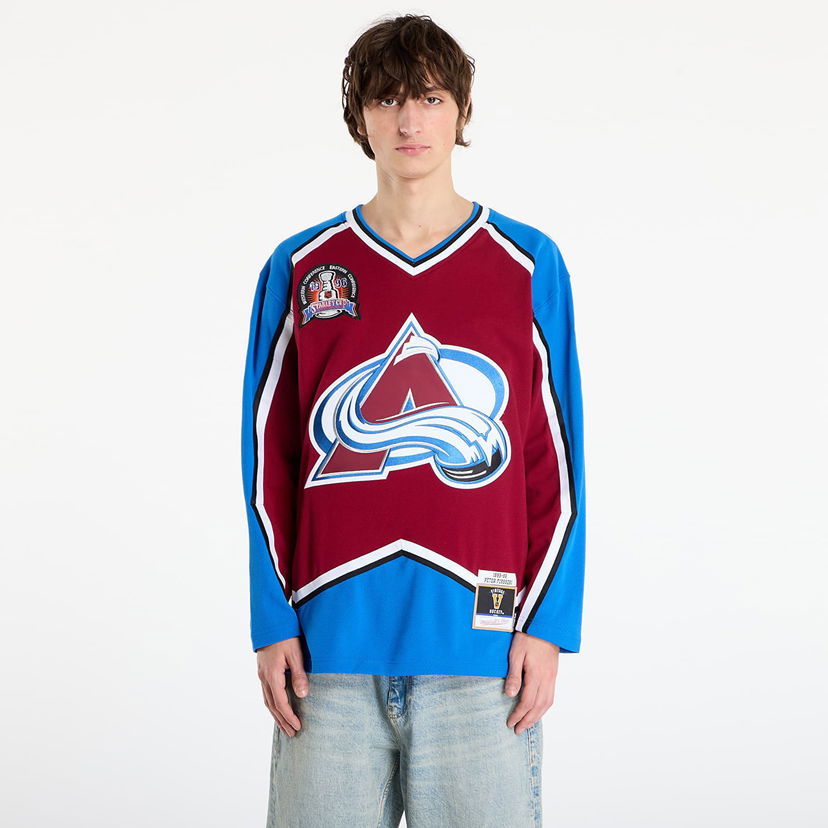 Jersey Mitchell & Ness NHL Avalanche 1995 Peter Forsberg Hockey Jersey Flerfärgad | JY9018-CAVMARO
