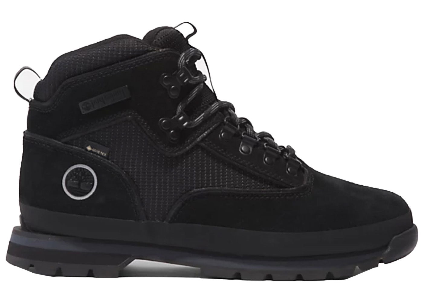 Sneakers och skor Timberland Euro Hiker Mid Lace Up Gore-Tex Black Suede Svart | TB0A2QCN-EK4, 0