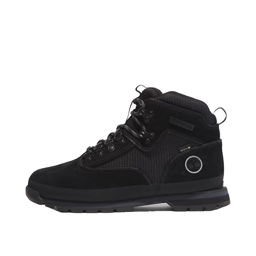 Sneakers och skor Timberland Euro Hiker Mid Lace Up Gore-Tex Black Suede Svart | TB0A2QCN-EK4