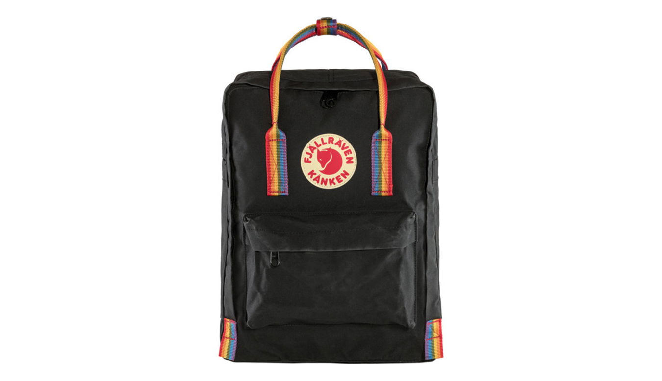 Ryggsäck FJÄLLRÄVEN Kånken Rainbow Backpack Svart | F23620-550-907, 0