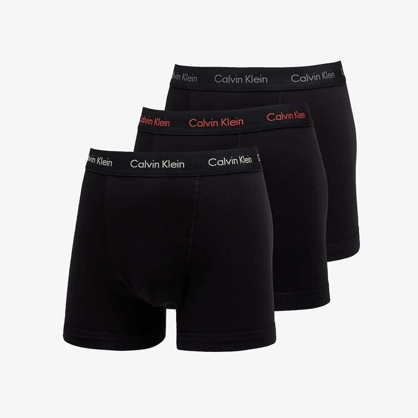 Boxare CALVIN KLEIN Cotton Stretch Classic Fit Boxer 3-Pack Black Svart | U2662G MWO
