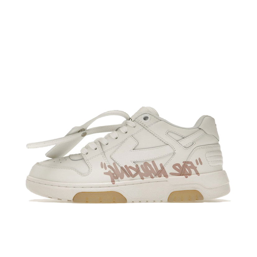 Sneakers och skor Off-White Out Of Office For Walking White Pink W Beige | OWIA259F22LEA0020130/OWIA259C99LEA0040130