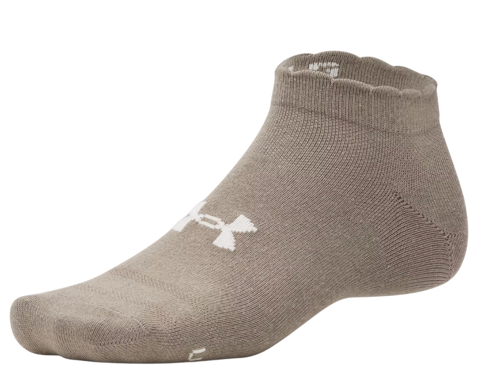 Strumpor Under Armour Under Armour Essential 6-Pack Low Cut Socks Beige | 1386239-200, 1