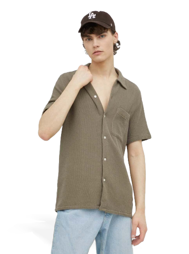 Skjorta Samsoe Samsoe Avan Brun | M23100035