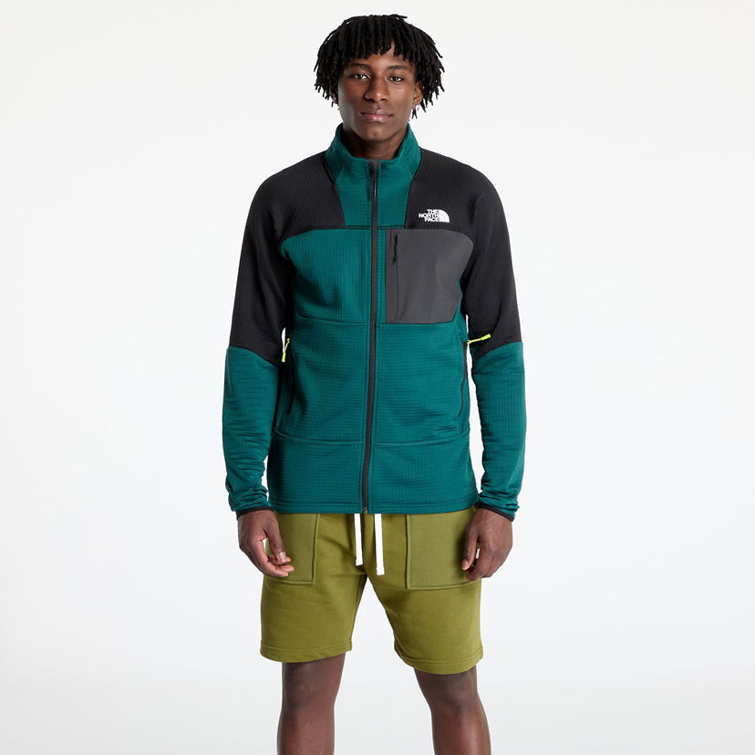 Sweater The North Face The North Face Stormgap Powergrid Jacket Grön | NF0A87J85861