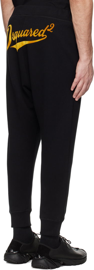 Träningsbyxor DSQUARED2 Dsquared2 Dean Fit Relax Sweatpants Svart | S74KB1001_S25516, 2