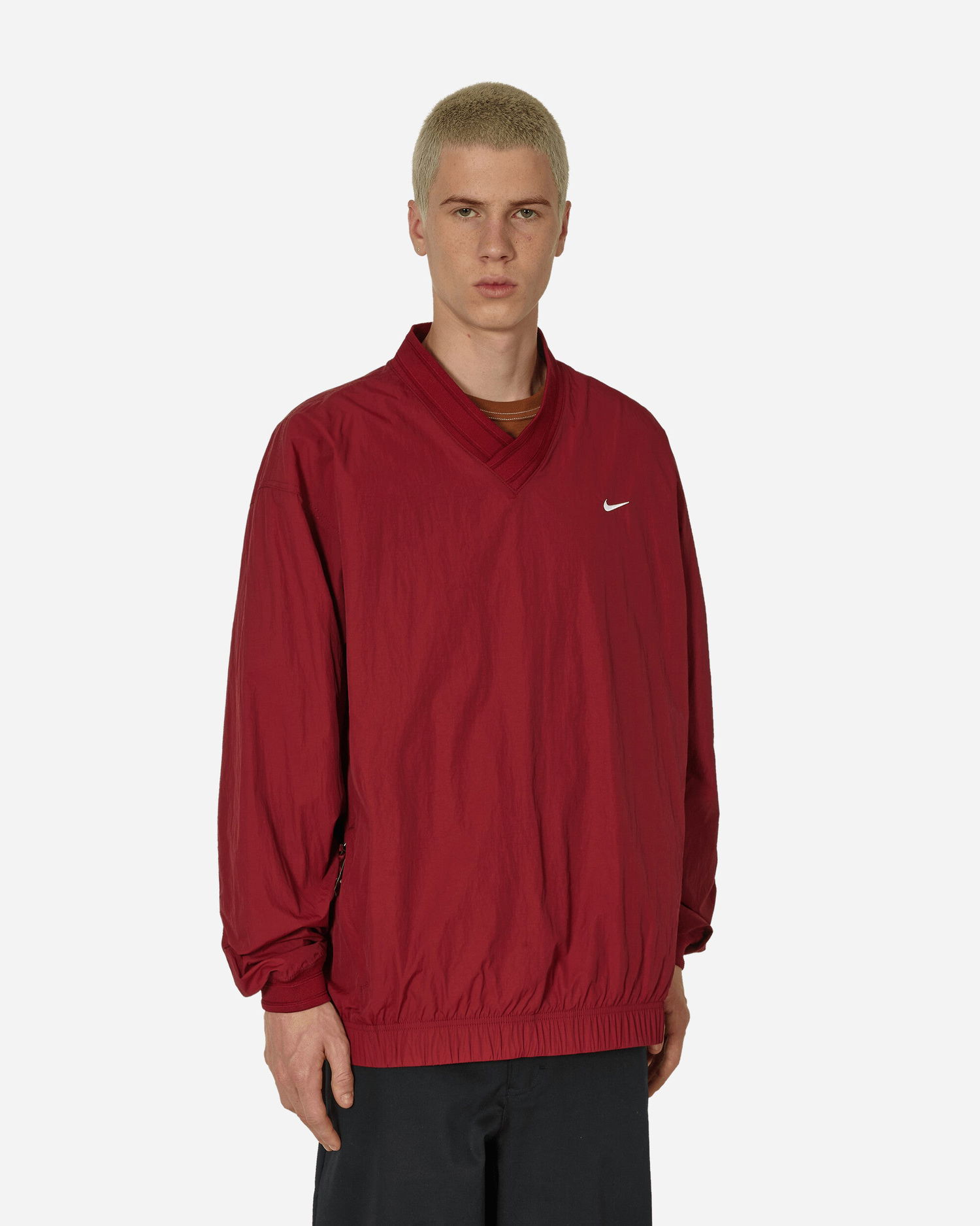 Skjorta Nike Solo Swoosh Windshirt Team Red Röd | FQ1638-677, 0