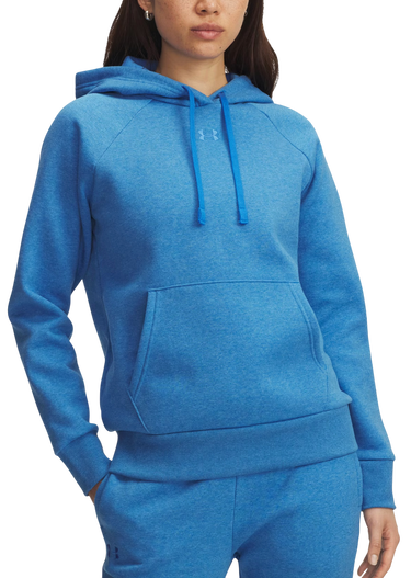 Sweatshirt Under Armour Rival Fleece Hoodie Blå | 1379500-402, 0