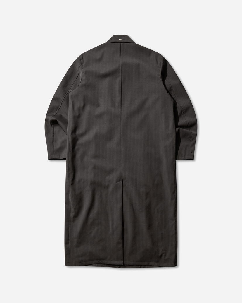 Rockar OUR LEGACY Cloak Carcoat Churchill Stripe Svart | M4251CC 001