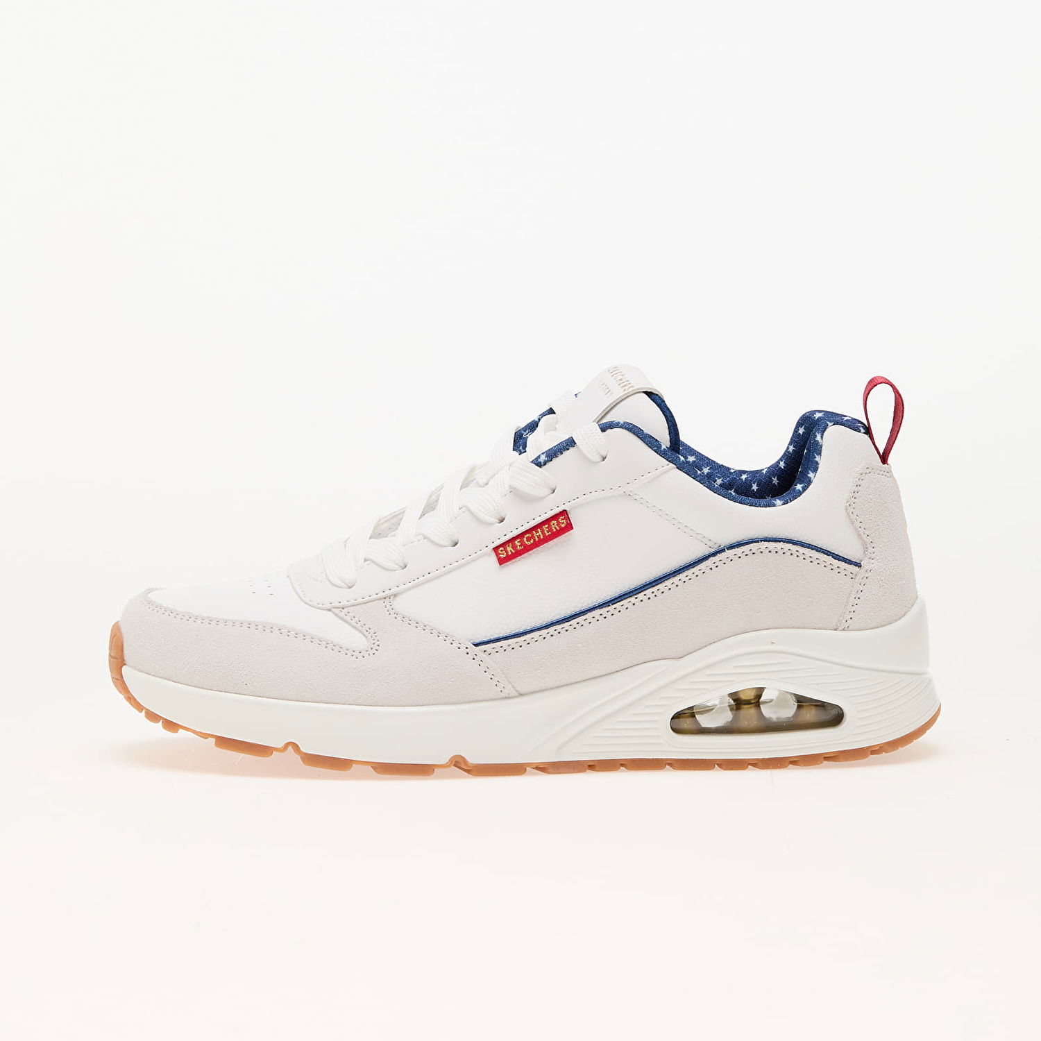 Sneakers och skor Skechers Uno - Victory Pack White/ Navy/ Red Vit | 183913 WNVR, 0