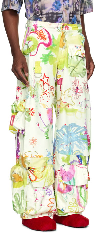 Cargo byxor Collina Strada Collina Strada Garden Print Cargo Pants Flerfärgad | XX6407, 1