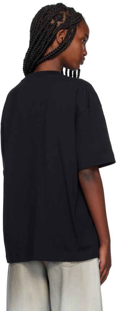 T-shirt Études Études 'ÉLU' Relax T-Shirt Svart | H24MMTSH137-99, 2