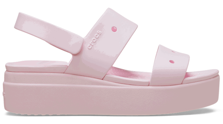 Sneakers och skor Crocs Brooklyn Low Wedge Sandals Rosa | 210676-6ZW, 0