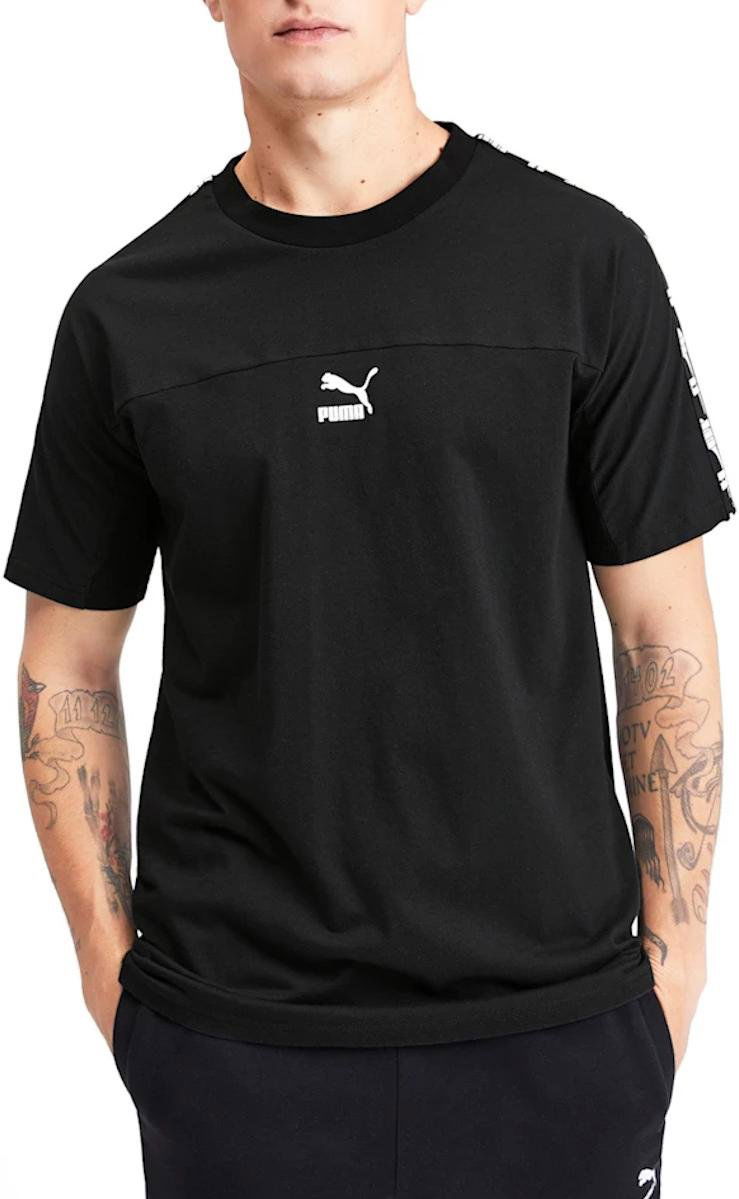 T-shirt Puma T-shirt With Print Svart | 595309-01