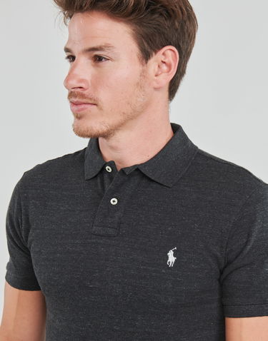 Polotröja Polo by Ralph Lauren Polo Shirt Tee Svart | 710536856031-NOOS, 4