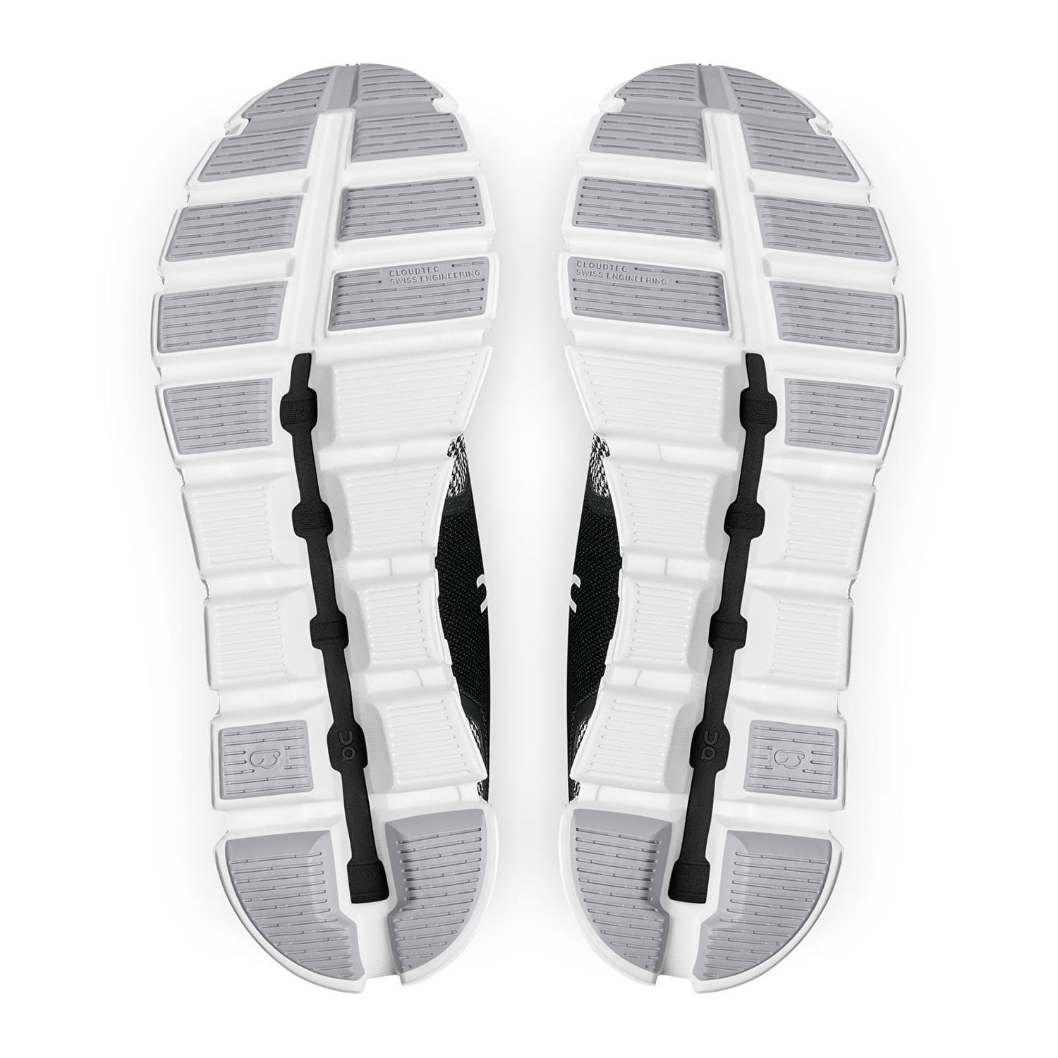 Sneakers och skor On Running Cloud 5 Combo Black Alloy Svart | 79.9885, 1