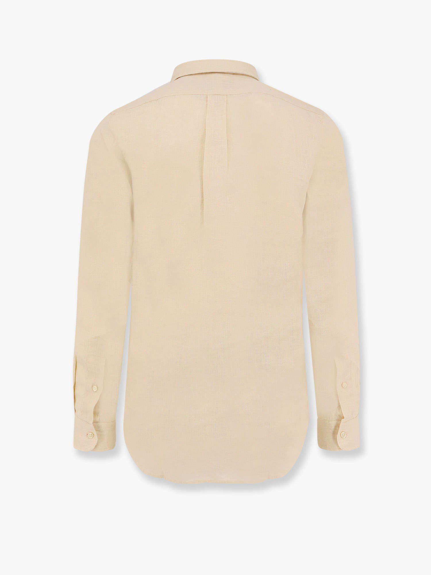 Polotröja Polo by Ralph Lauren Polo Ralph Lauren Men's Long Sleeve Button-Down Shirt Beige | 710968915005, 1