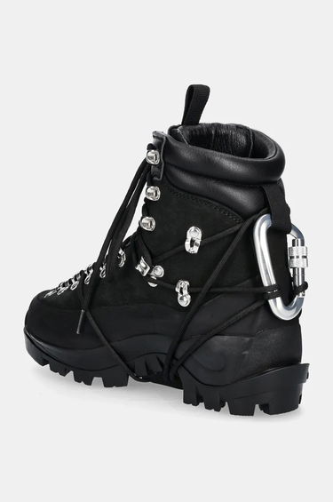 Sneakers och skor HELIOT EMIL Black Leather Hiking Boots Svart | HE.17.024.BLK01, 2