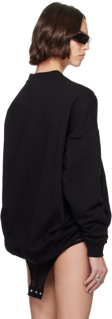 Sweatshirt Rick Owens Rick Owens Champion Edition Jumbo Sweatshirt Svart | CW01E1669 CHFE, 2