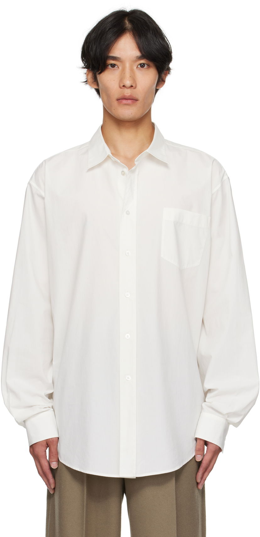 Skjorta The Row The Row Thane Shirt Vit | 1131-W4075