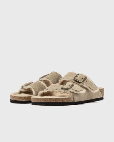 Sneakers och skor Birkenstock Arizona Shearling Suede Leather Beige | 1028226, 1