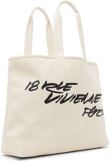 Tygpåse KENZO Kenzo Paris Futura 2000 Edition Large Utility Tote Brun | FF68SA911F36, 4