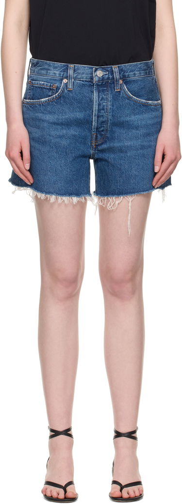 Shorts AGOLDE AGOLDE Parker Long Denim Shorts Blå | A9010-1371, 0