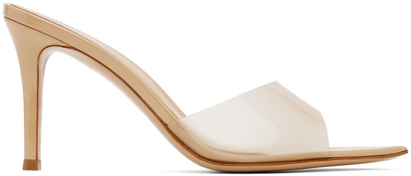 Sneakers och skor Gianvito Rossi Elle 85 Heeled Sandals Beige | G11050-85RIC-GSV