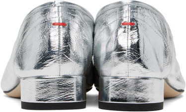 Kläder Aeyde Aeyde Pippa Leather Ballerina Flats Metallisk | A11-FL-GLVR25RO126-SS25-920-068, 1