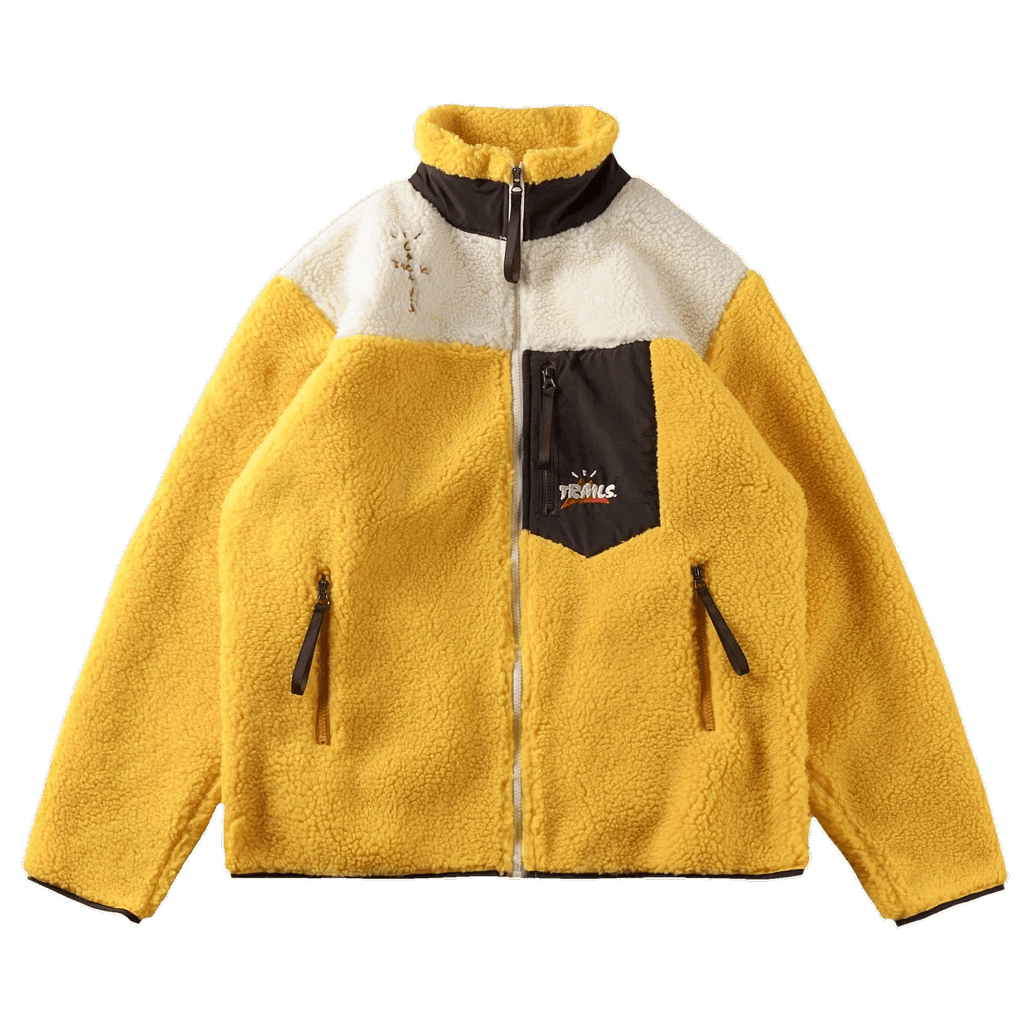 Jacka Cactus Jack by Travis Scott Cactus Trails Full-Zip Sherpa Jacket Flerfärgad | CJNT OZ17 MULT, 0