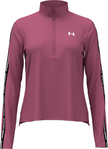 Sweatshirt Under Armour UA Tech™ Wordmark Tape Long Sleeve ½ Zip Rosa | 6005100-659, 0
