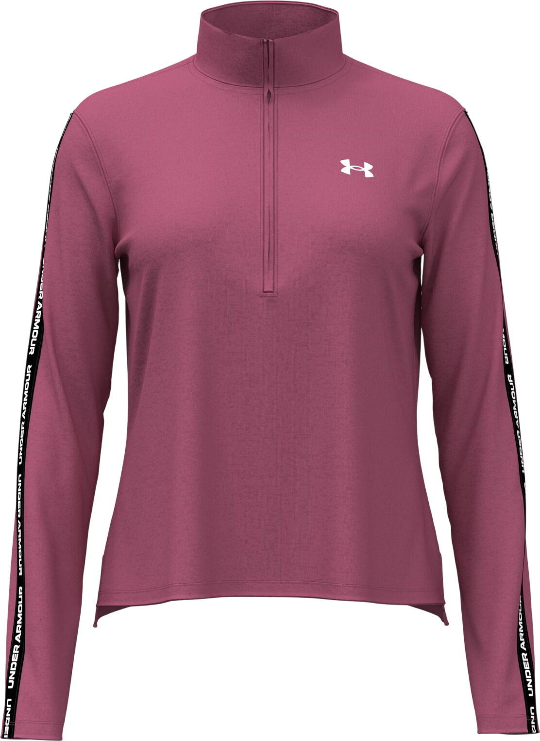 Sweatshirt Under Armour UA Tech™ Wordmark Tape Long Sleeve ½ Zip Rosa | 6005100-659, 0
