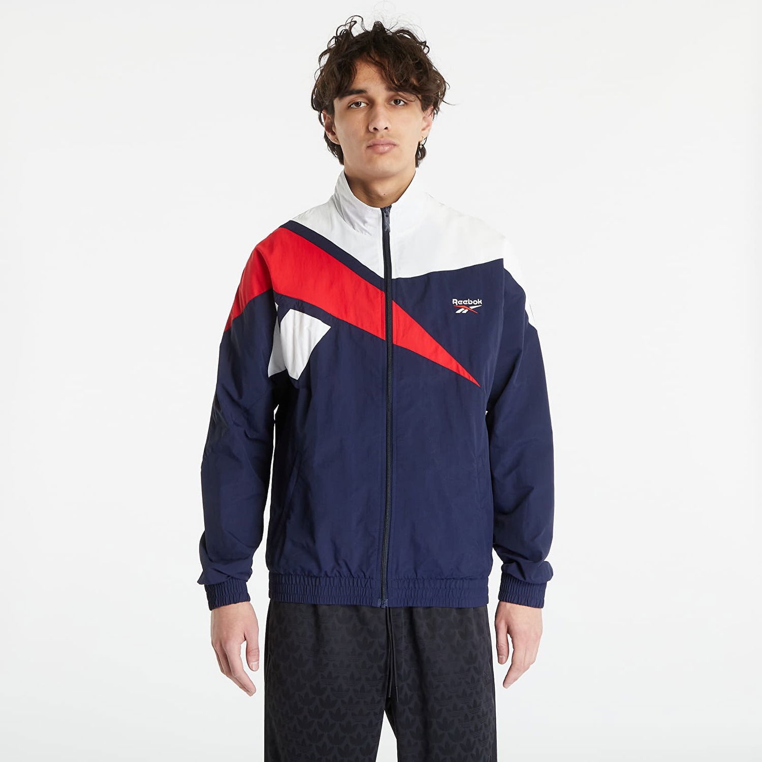 Vindjacka Reebok Classics Vector Track Jacket Mörkblå | H54456, 0