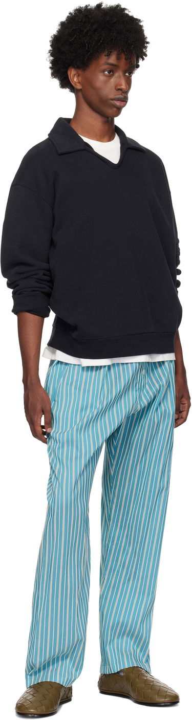 Sweater Bode Bode Crew Polo Svart | MRF24CS037, 3