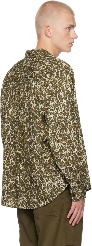 Skjorta ISABEL MARANT Isabel Marant Cybilio Leopard Print Shirt Beige | CH01B-B4I03H, 2