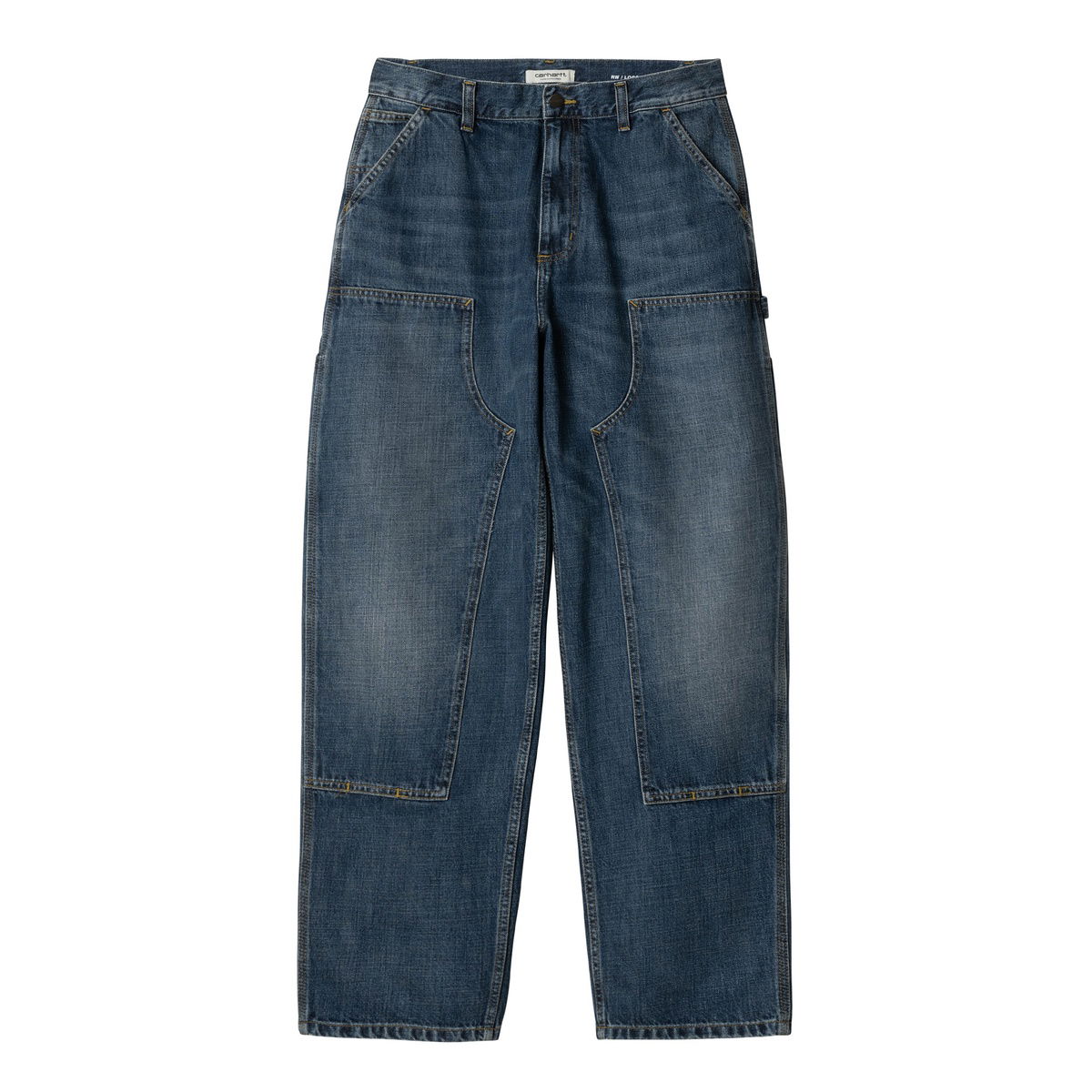 Jeans Carhartt WIP Carhartt WIP Brandon Double Knee Pants Blå | I034462_9, 1
