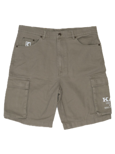 Shorts Karl Kani Retro Washed Cargo Shorts Grön | 6012190