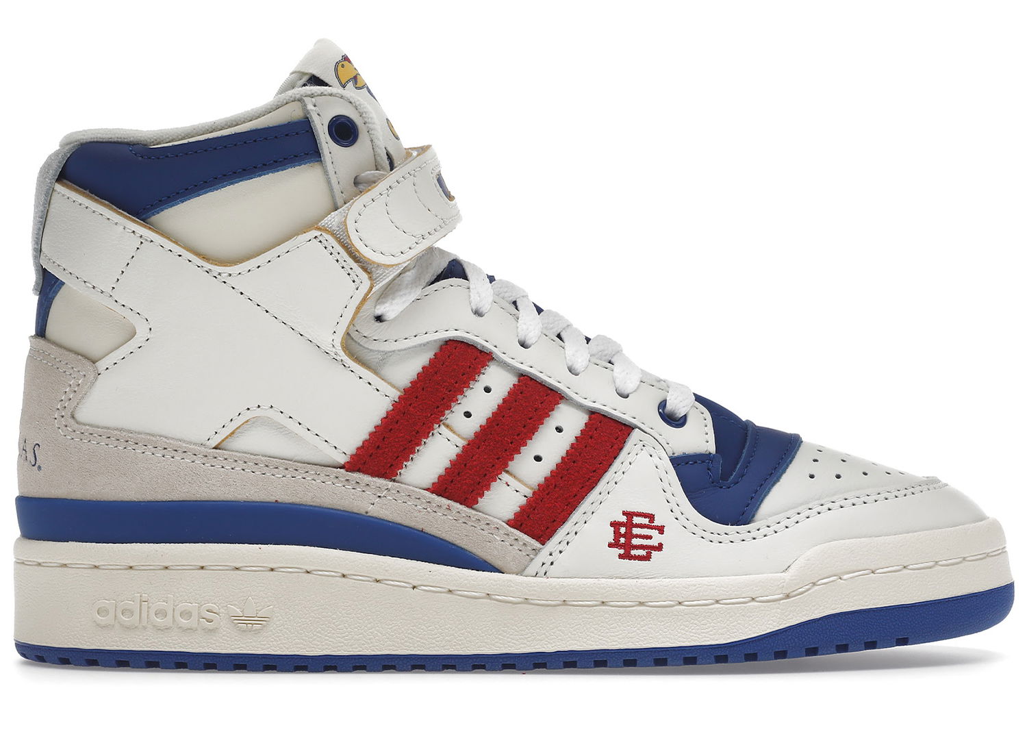Sneakers och skor adidas Originals Forum 84 High Eric Emanuel Kansas Jayhawks Vit | GW7789, 0
