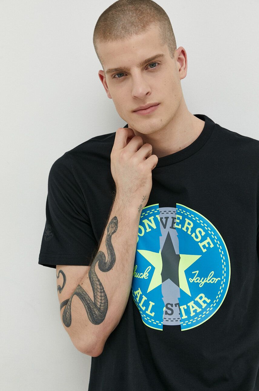 T-shirt Converse Remix Tee Svart | 10025488.A01, 0