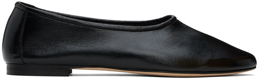 Klä BY FAR BY FAR Prudence Ballerina Flats Svart | MWFFC005LL002BK001PL, 0