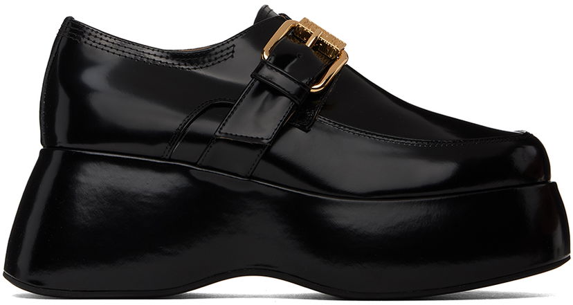 Skovård Moschino Moschino Platform Loafers Svart | MA1034711L MJ0 000